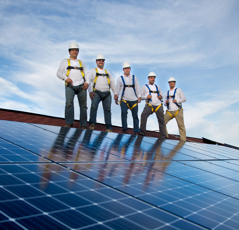 Professional Team solar energy